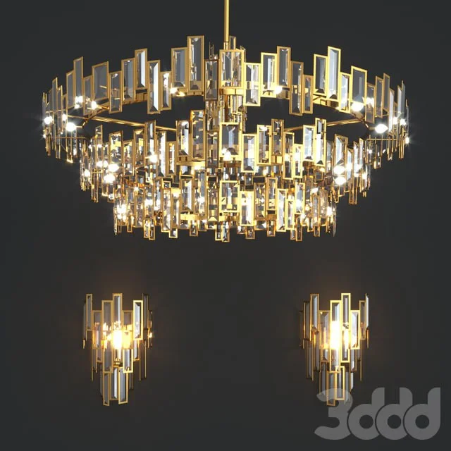 Twenty One Light Island in Luxor Gold